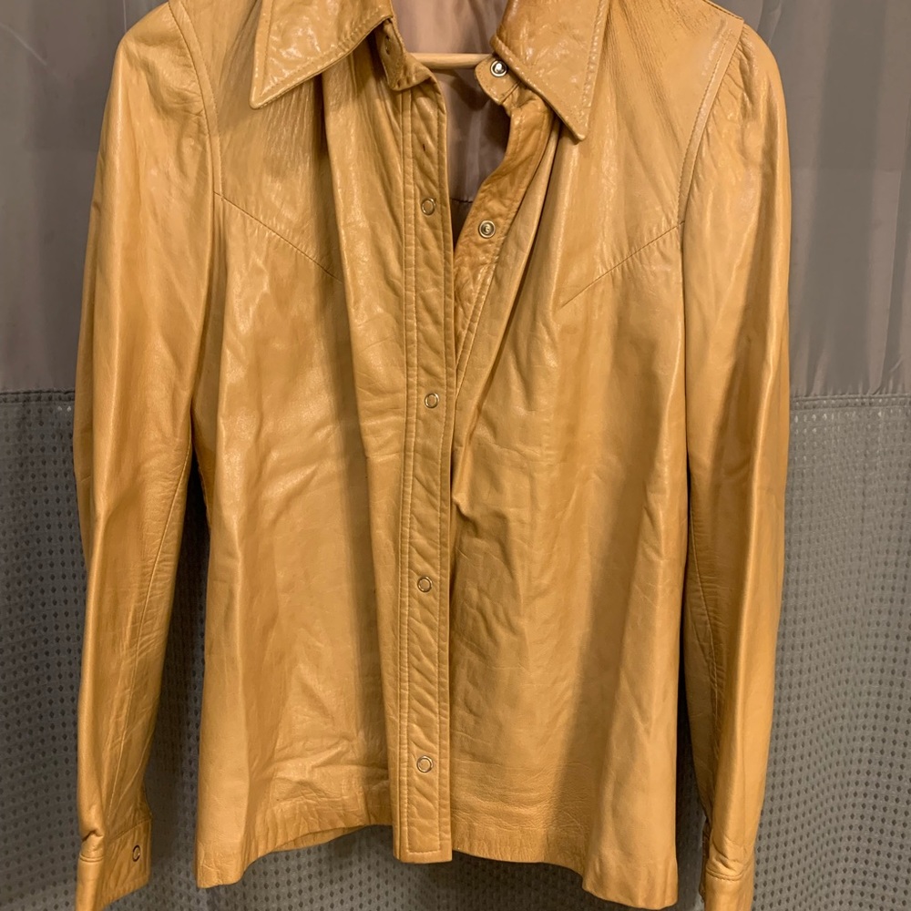 Leather jacket